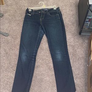Dark blue skinny jeans